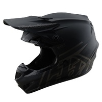 Troy Lee Designs 26.2 Youth SE4 GP Pro Helmet MIPS Mono Black