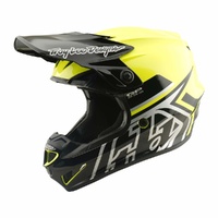 Troy Lee Designs 26.1 Youth SE4 GP Pro Helmet MIPS Mono Flo Yellow