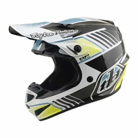 Troy Lee Designs 26.1 Youth SE4 GP Pro Helmet MIPS Segment Grey