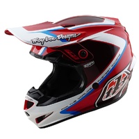 Troy Lee Designs 25.2 Youth SE4 GP Helmet Shutter Red