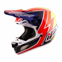 Troy Lee Designs 26.2 SE5 Carbon Helmet MIPS Boltz Navy White