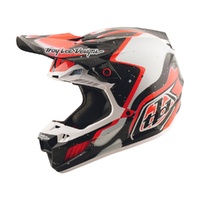 Troy Lee Designs 25.2 SE5 Carbon Helmet MIPS Membrane Black Red