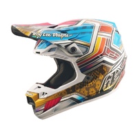 Troy Lee Designs 25.2 SE5 Carbon Helmet MIPS Lowrider Silver