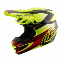 Troy Lee Designs 26.2 SE5 Polycarbonate Helmet MIPS Ripper Flo Yellow