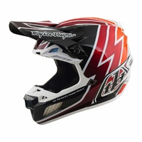 Troy Lee Designs 26.2 SE5 Composite Helmet MIPS Boltz Black Red