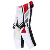 Troy Lee Designs GP Pro Youth Pants Wavez Off White Red