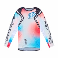 Troy Lee Designs 26.2 SE Pro Jersey Wander White Gunmetal