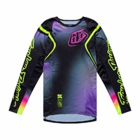 Troy Lee Designs 26.2 SE Pro Jersey Wander Black Neo Purple