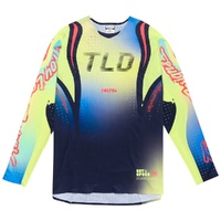 Troy Lee Designs 25.1 SE Ultra Jersey Drip Glo Yellow Dark Navy