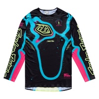 Troy Lee Designs 25.2 SE Ultra Jersey Membrane Black Glo Yellow