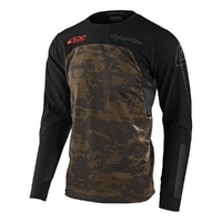 Troy Lee Designs Scout Offroad SE Jersey Systems Camo Green