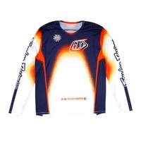 Troy Lee Designs 25.1 Youth SE Pro Jersey Array White Navy