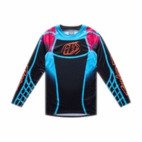 Troy Lee Designs 26.1 GP Pro Jersey Framework Black Cyan