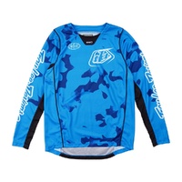 Troy Lee Designs 25.1 Youth GP Pro Jersey Blotted Bright Blue