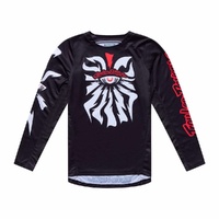 Troy Lee Designs 26.2 Youth GP Pro Jersey Cyclops Black Neo Red