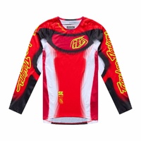 Troy Lee Designs 26.2 Youth SE Pro Jersey Illusion Red Black