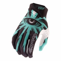 Troy Lee Designs 26.1 Air Gloves Cyclops Carbon Real Teal