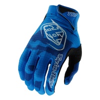 Troy Lee Designs 25.1 Youth Air Gloves Blotted Bright Blue
