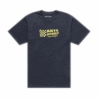 Troy Lee Designs 26.2 Short Sleeve Tee Finish Line Black Heather