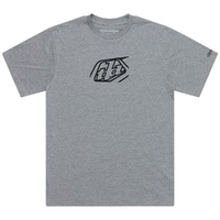 Troy Lee Designs 26.2 Short Sleeve Tee Badge Grey Heather