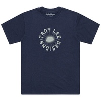 Troy Lee Designs 25.2 Rotation SS Tee Navy Heather