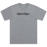 Troy Lee Designs 26.2 Short Sleeve Tee Signature Grey Heather