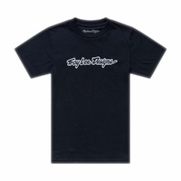 Troy Lee Designs 26.2 Youth Short Sleeve Tee Signature Black