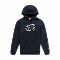 Troy Lee Designs 26.2 Pullover Hoody Badge Black Grey