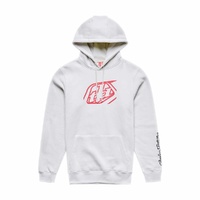 Troy Lee Designs 26.2 Pullover Hoody Badge Pumice