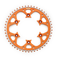 Talon Radialite Orange Rear Sprocket 51T KTM 600-620-625-640-660-690 1990-2022