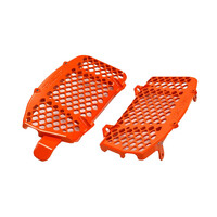 Trail Tech Orange Radiator Guards for Husqvarna TX125 2017-2018