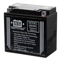 USPS AGM Battery for Kawasaki JS650 1986-1996