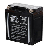 USPS AGM Battery for Suzuki C109RT Boulevard VLR1800 2008-2012