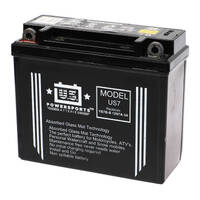 US Power Sports AGM Battery UBUS7