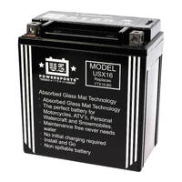 USPS AGM Battery for Moto Guzzi 1200 Stelvio NTX 8V ABS 2013-2014