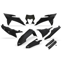 UFO Complete Plastic Kit for KTM SX250 2003 Black 