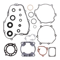 Vertex Complete Gasket Kit W/Oil Seals for Kawasaki KX100 2014