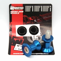 SWING ARM SPOOLS - ALLOY M10 BLUE