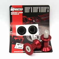 SWING ARM SPOOLS - ALLOY M10 RED 