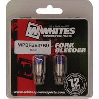 FORK BLEEDER VALVES - PAIR M4.0 x 0.7 BLUE