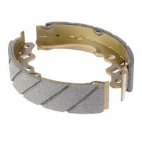 Grooved Front Brake Shoes for Suzuki LTF250F QUAD RUNNER 4WD 2000