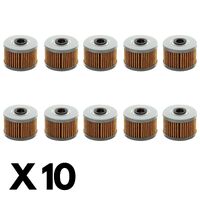 10 Pack Whites Oil Filter for Kawasaki KLX250 1999-2008