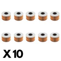10 Pack Whites Oil Filter for Honda TRX420FPA IRS Rancher 4X4 2009-2014