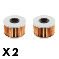 2 Pack Whites Oil Filter for Honda TRX500FA6 2020