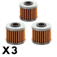 3 Pack Whites Oil Filter for Husqvarna TXC250 2010-2015