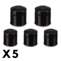 5 Pack Whites Oil Filter for Kawasaki Mule 2500 KAF620 1994-2000