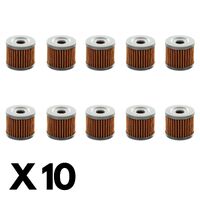 10 Pack Whites Oil Filter for Suzuki GN125 1994-2022