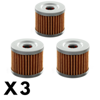 3 Pack Whites Oil Filter for Hyosung GT250R 2005-2017