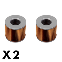 2 Pack Whites Oil Filter for Suzuki GSX400E 1982-1985