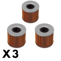 3 Pack Whites Oil Filter for Suzuki GSX400X Impulse 1986